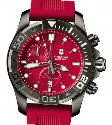 Victorinox Swiss Army Professional/Dive Master 500 Dive Master 500 Black Ice Chrono