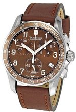 Victorinox Swiss Army 241151 Chrono Classic Brown Dial