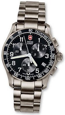 Victorinox Swiss Army 241171 Chrono Classic Black Dial