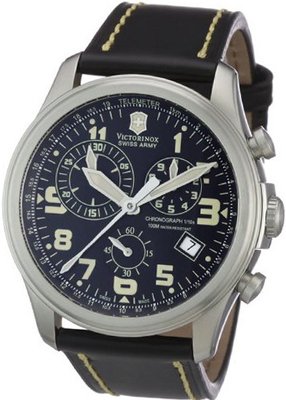 Victorinox Swiss Army 241314 Infantry Vintage Chronograph Black Dial