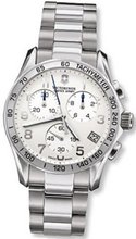 Victorinox Swiss Army 241315 Chrono Classic Silver-Tone Dial