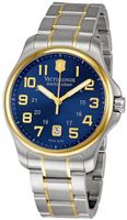 Victorinox Swiss Army 241363 Officer's Gent Blue Stainless Steel