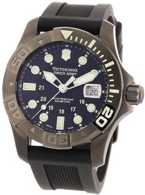 Victorinox Swiss Army 241426 Dive Master 500 Black Ice Black Dial
