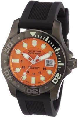Victorinox Swiss Army 241428 Dive Master 500 Orange Dial