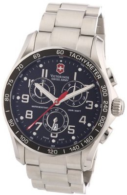 Victorinox Swiss Army 241443 Chron Classic Black Chronograph Dial