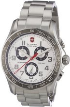 Victorinox Swiss Army 241445 Chrono Classic Silver Chronograph Dial