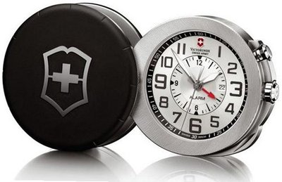 Victorinox Swiss Army 241461 Alarm 2010 Silver Dial Pocket
