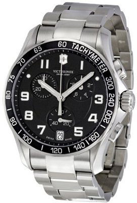Victorinox Swiss Army 241494 Black Dial Chronograph