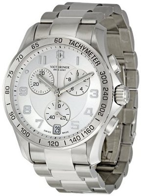 Victorinox Swiss Army 241499 Silver Dial Chronograph
