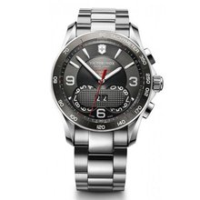 Victorinox Swiss Army Chrono Classic Dark Grey Dial Stainless Steel 241618