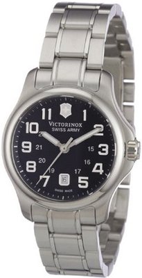 Victorinox Swiss Army SWISSA-241456 Officer's XS Black Stainless Steel