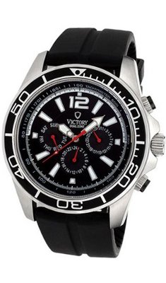 uVICTORY Victory Instruments V-Earth Silicone Dual Zone Black/Black Silicone Sport 5127-BBR 