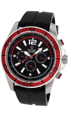 uVICTORY Victory Instruments V-Earth Silicone Dual Zone Red/Black Silicone Sport 5127-RBR 