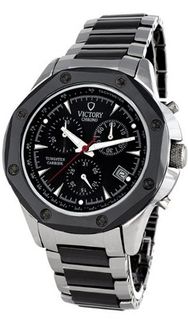 Victory Instruments V-Aviator Chronograph Tungsten/Ceramic Unisex Fashion 5123