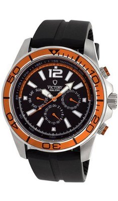 Victory Instruments V-Earth Silicone Dual Zone Orange/Black Silicone Sport 5127-OBR