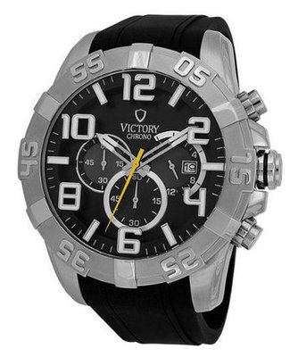 Victory Instruments V-Monarch Chronograph Black Dial Sport 1297-B