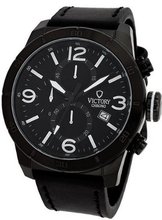 Victory Instruments V-Nomad Chronograph White/Black Leather Casual 1283-WB