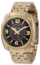 Vince Camuto VC/1000BKGP The Pilot Black Dial Date Function Gold-Tone