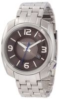 Vince Camuto VC/1000GNSV The Pilot Gunmetal Dial Date Function Silver-Tone
