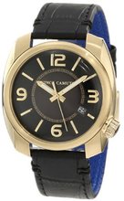 Vince Camuto VC/1001BKGP The Pilot Black Dial Date Function Gold-Tone