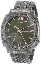 Vince Camuto VC/1002GRDS Veteran Green Dial Dark Silver-Tone Bracelet
