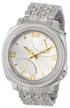 Vince Camuto VC/1002GTSV The Veteran Date Function Silver-Tone Bracelet