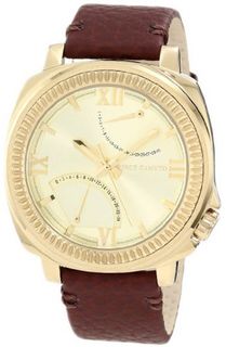 Vince Camuto VC/1003CHGP The Veteran Champagne Dial Date Function Gold-Tone