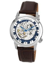Vince Camuto VC/1007BLSV The Executive Silver-Tone Self-Wind Automatic