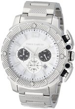 Vince Camuto VC/1020WTSV The Striker Steel Chronograph Silver-Tone Bracelet
