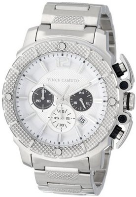 Vince Camuto VC/1020WTSV The Striker Steel Chronograph Silver-Tone Bracelet