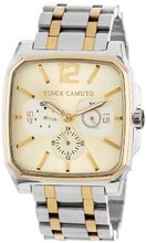 Vince Camuto VC/1025CHTT The Sergeant Square Two-Tone Multi-Function Bracelet