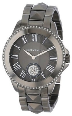 Vince Camuto VC/5049GYGY SWAROVSKI CRYSTAL-Accented Gunmetal Bracelet