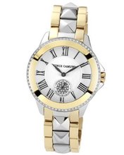 Vince Camuto VC/5049SVTT Two-Tone Swarovski Crystal-Accented Bracelet