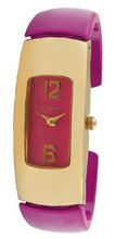 Viva Gold-Tone Pink Cuff #V1144PK