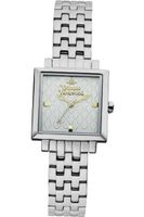 Vivienne Westwood Exhibitor Quartz with Silver Dial Analogue Display and Silver Stainless Steel Bracelet VV087SLSL