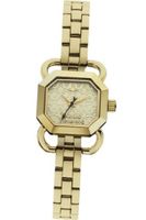 Vivienne Westwood Ravenscourt Quartz with Gold Dial Analogue Display and Gold Stainless Steel Bracelet VV085GDGD