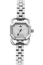 Vivienne Westwood Ravenscourt Quartz with Silver Dial Analogue Display and Silver Stainless Steel Bracelet VV085SLSL
