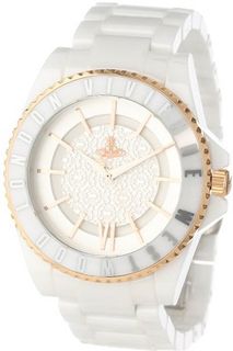 Vivienne Westwood Unisex VV048RSWH Ceramic Swiss Quartz