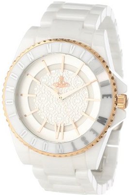 Vivienne Westwood Unisex VV048RSWH Ceramic Swiss Quartz