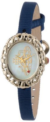 Vivienne Westwood VV005CMBL Rococo Swiss Quartz Blue Canvas Strap