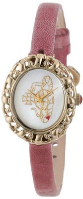 Vivienne Westwood VV005CMPK Rococo Swiss Quartz Pink Leather Strap