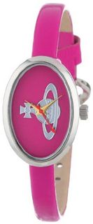 Vivienne Westwood VV019PK Medal Swiss Quartz Pink Leather Strap