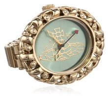 Vivienne Westwood VV052GRGD Plimlico Gold Tone Stainless Steel Swiss Quartz Ring
