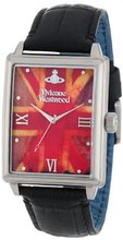 Vivienne Westwood VV066SLBK The Imperialist Swiss Quartz Black Leather Strap