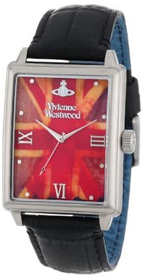 Vivienne Westwood VV066SLBK The Imperialist Swiss Quartz Black Leather Strap