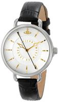 Vivienne Westwood VV076SLBK "Gainsbourgh" Stainless Steel and Leather