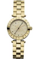 Vivienne Westwood Westbourne Quartz with Gold Dial Analogue Display and Gold Stainless Steel Bracelet VV092GD