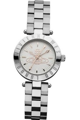 Vivienne Westwood Westbourne Quartz with Silver Dial Analogue Display and Silver Stainless Steel Bracelet VV092SL
