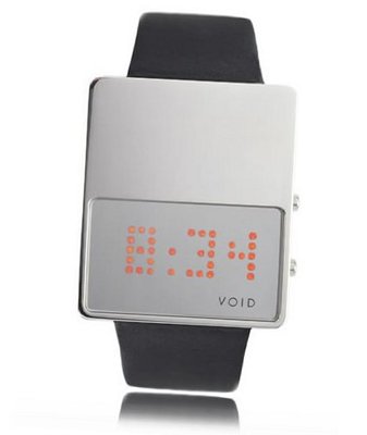 uVOID Watches VOID V01LED - Polished Silver 