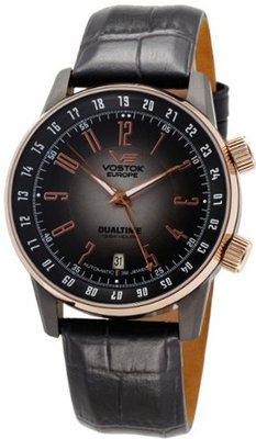 Vostok-Europe 2426/5603061 Gaz-14 Limo Automatic Black Dial